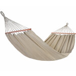 Hamac coloris taupe en polypropylne jobek hamac graphik - 300 x 140 cm