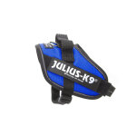 Harnais pour chien bleu julius - k9 idc power - taille mini mini
