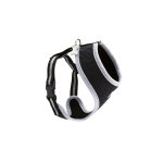 Harnais tee - shirt pour chien arlequin noir - taille m Harnais tee - shirt pour chien arlequin noir - taille m