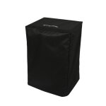 Housse pour plancha ou barbecue 50 cm sur chariot en polyester enduit pvc noir Housse pour plancha ou barbecue 50 cm sur chariot en polyester enduit pvc noir