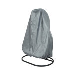 Housse en polyester gris pour chaise suspendue d extérieur - Ø 200 x h 230 cm Housse en polyester gris pour chaise suspendue d extérieur - Ø 200 x h 230 cm
