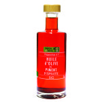 Huile d'olive au piment d'espelette 25 cl Huile d'olive au piment d'espelette 25 cl