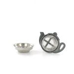 Infuseur passoire en inox avec bol ramasse goutte Infuseur passoire en inox avec bol ramasse goutte