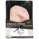Jambon cuit suprieur dcouenn dgraiss sans nitrites ajouts - 4 tranches 160 g