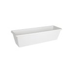 Jardinire barcelona xl l25 x h20, 2 x p59, 2 cm blanc