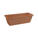 Jardini�re coloris terre cuite elho barcelona - 89 x 19 x 16 cm