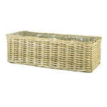 Jardinire en vannerie decolines buku - 45 cm