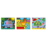 Jeu cratif mosaque animaux ds 3 ans