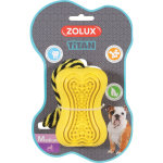 Jouet caoutchouc en corde titan m jaune 7x7, 5x37, 5 cm