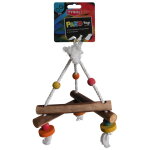 Jouet pour oiseaux en bois tyrol little bermude pako sport 28 cm Jouet pour oiseaux en bois tyrol little bermude pako sport 28 cm