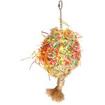 Jouet papyr perroquet bouquet coloris multicolore - 53 cm
