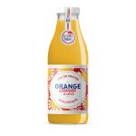 Jus d'orange blonde de sicile bio le coq toqu - bouteille 75 cl