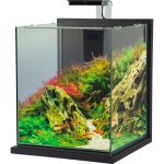 Kit aquarium jalaya xxl coloris gris anthracite zolux 30 x 30 x 35 cm