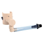 Kit collecteur capt eau pour gouttire ronde couleur sable