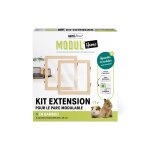 Kit d extension 2 panneaux pour parc  lapin hamiform modul home