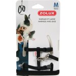 Kit harnais pour le rongeur / lapin en nylon coloris noir zolux taille m Kit harnais pour le rongeur / lapin en nylon coloris noir zolux taille m