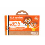 Kit de maquillage enfants bio tigre et renard namaki cosmetics - 3 couleurs