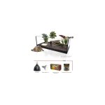 Kit terrarium tortue terra 60 de 61 x 31 x 21 cm