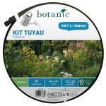 Kit de tuyau poreux noir 15 m