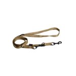 Laisse chien dressage 3pt 20 mm / 200 cm beige
