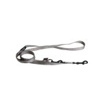 Laisse chien dressage 3pt 20 mm / 200 cm gris