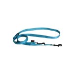 Laisse dressage 3pt turquoise