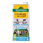 Lait demi - �cr�m� bonneterre 1l