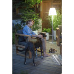 Lampadaire extrieur blanc 148cm standy w150