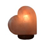 Lampe c?ur de sel coloris orange idea for project