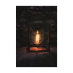 Lampe solaire lulla avec ampoule filament