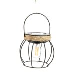 Lanterne à poser sienna à led h 11, 5 cm Lanterne à poser sienna à led h 11, 5 cm
