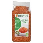 Lentilles corail bio markal - 500 g