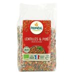 Lentilles et pois 500 g primeal