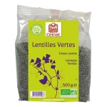 Lentilles vertes celnat