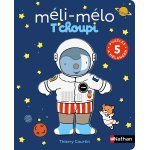 Livre puzzle mli - mlo t'choupi - 5 puzzles de 15 pices aux ditions nathan