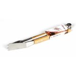 Lot de 3 accessoires en inox somagic avec manches en bambou