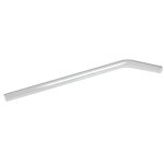 Lot de 6 pailles courb�es en verre avec le goupillon ah table