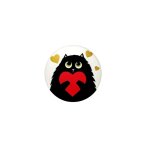 Magnet chat de tout c?ur cartesdart - 5, 6 x 5, 6 cm