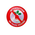 Magnet interdiction de faire regime cartesdart - 5, 6 x 5, 6 cm