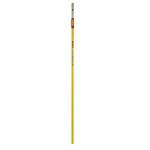 Manche tlescopique rglable coloris jaune 220 / 400 cm