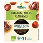 Marrons entiers cuits sous - vide 200 g primeal