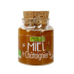 Miel bio de chataigne savor et sens - 160 g