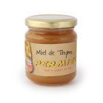 Miel de thym conventionnel bio dans pot en verre de 250 g