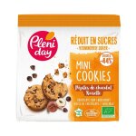 Mini cookies ppites choco noisettes rduits en sucres bio pleniday - 150 g
