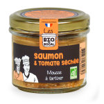 Mousse au saumon & tomates sches en verrine de 90 g