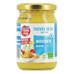 Moutarde pauvre en sel bio pleniday - 200 g