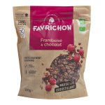 Muesli croustillant au chocolat et  la framboise - 500 gr