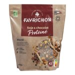 Muesli prot�in� bio soja et chocolat favrichon - 450 g
