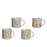 Mug porcelaine coloris blanc en porcelaine - 50 x 10, 5 cm Mug porcelaine coloris blanc en porcelaine - 50 x 10, 5 cm