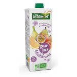 Multifruits mlange pur jus et pure de fruits bio 1 l